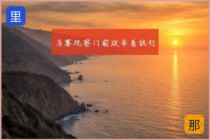马赛观察门前效率看执行